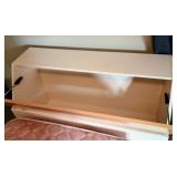 Pair of Techline Twin Storage Beds and Matching Nightstand