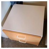 Pair of Techline Twin Storage Beds and Matching Nightstand