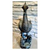 Metal Bird Sculpture