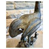 Metal Bird Sculpture