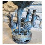 Metal Bird Sculpture