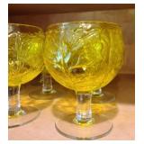 VintageYellow Glassware