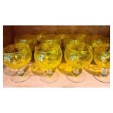 VintageYellow Glassware