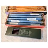 Brass Candleholders and Tapers