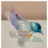 Pair of Murano Glass Birds