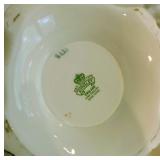 Vintage Gold and White Tea Set