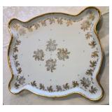 Vintage Gold and White Tea Set