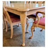 Blonde Wood Dining Set