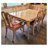 Blonde Wood Dining Set