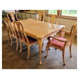 Blonde Wood Dining Set
