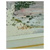 Framed Abstract Painting