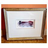 Framed Abstract Painting