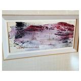 Framed Abstract Painting