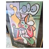 1980 Picasso At Walker Art Center Framed Art Piece