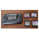 Sega Game Gear and Games