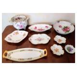 Pretty Painted Vintage Dishes