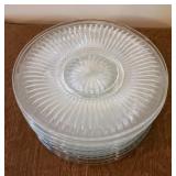 Clear Glass Plate Set