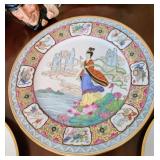 Variety of Decorative Vintage Plates