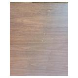 Large Wood Topped Folding Table