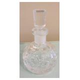 Crystal Perfume Bottles  and Limoges Atomizer