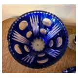 Beautiful Cobalt Blue Glass Items
