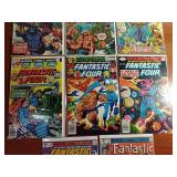 8 Bronze Age Fantastic Four Comics
