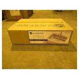 Glacier Bay All-in-One Stainless Steel 33 in. 2-Hole Single Bowl Drop-in Kitchen Sink Kit with Faucet and Strainer