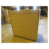 Courtland Shaker Assembled 30 in. x 30 in. x 12 in. Stock Wall Kitchen Cabinet in Polar White Finish (Back Damage Minor Re Glue)