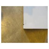 Courtland Shaker Assembled 24 in. x 34.5 in. x 24 in. Stock Base Kitchen Cabinet in Polar White Finish