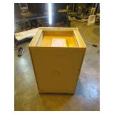 Courtland Shaker Assembled 24 in. x 34.5 in. x 24 in. Stock Base Kitchen Cabinet in Polar White Finish