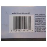 24.50 in. W Bath Vanity in White with Cultured Marble Vanity Top in White with White Basin