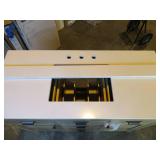 Stanhope 49 in. Reclaimed Oak Single Vanity with Crystal White Engineered Stone Vanity Top and Undermount Sink