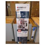 ShelfTrack 13 in. D x 72 in. W x 48 in. H Wire Closet System Organizer Kit