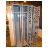 Heavy-Duty Ventilated (HDV) Stock Lockers - Single Tier 3-Wide (36 x 15 x 78)