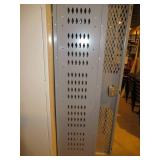 Heavy-Duty Ventilated (HDV) Stock Lockers - Single Tier 3-Wide (36 x 15 x 78)