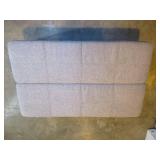 DRAYPER SLEEPER OTTOMAN W/ Sleeper memory foam in Gray