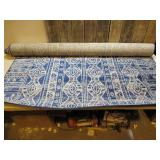Moroccan Hype Boho Vintage Tribal Blue/Gray 5 ft. x 8 ft. Area Rug