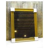 26 in. W x 32 in. H Framed Rectangular Beveled Edge Bathroom Vanity Mirror