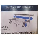 ShelfTrack 13 in. D x 72 in. W x 48 in. H Wire Closet System Organizer Kit