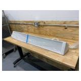 GE CURRENT LED Low Bay Fixture, 120 to 277V, For Bulb Type Integrated LED