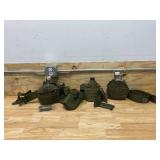 Lot of 3 Canteens from the Vietnam War with Accessories