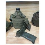 Lot of 3 Canteens from the Vietnam War with Accessories