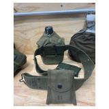 Lot of 3 Canteens from the Vietnam War with Accessories
