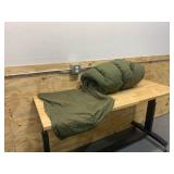Sleeping Bag with Gunny Sack from Vietnam War