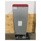 GALANZ 7.6 cu.ft. Retro Mini Refrigerator with Dual Door and True Freezer in Red