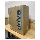 DRIVE MEDICAL Super Light, Folding Transport Chair with Carry Bag and Flip-Back Arms