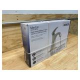 KOHLER Maxton Brushed Nickel 1-Handle 4-in Centerset WaterSense Bathroom Sink Faucet with Drain and Deck Plate