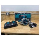 MAKITA 18-Volt X2 LXT Lithium-Ion (36-Volt) Brushless Cordless 7-1/4 in. Circular Saw Kit 5.0Ah