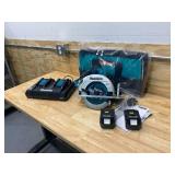 MAKITA 18-Volt X2 LXT Lithium-Ion (36-Volt) Brushless Cordless 7-1/4 in. Circular Saw Kit 5.0Ah