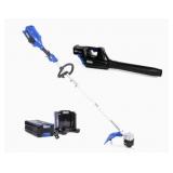KOBALT 2-Piece 80-Volt Cordless Power Equipment Combo Kit